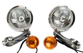 Harley Davidson Wide Glide 41mm Auxiliary Lights Kit Turn Signals Moun American Classic Motors