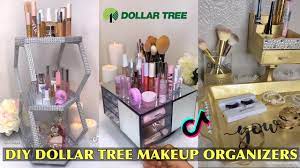 diy dollar tree makeup organizer