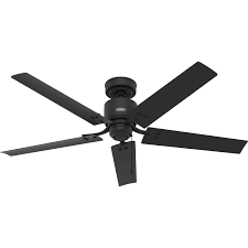 matte black indoor outdoor ceiling fan