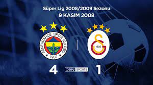 Fenerbahçe 4 - 1 Galatasaray Maç Özeti 9 Kasım 2008 - YouTube