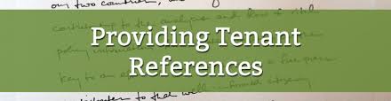 7 Tips For Providing Tenant References Free Template