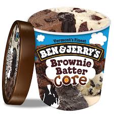 ben jerry s brownie batter core ice cream 16 oz