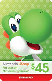 Nintendo eshop digital cards are redeemable only through the nintendo eshop on the nintendo switch, wii u, and nintendo 3ds family of systems. Amazon Com 45 Nintendo Eshop Gift Card Digital Code Video Games