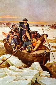On december 25, 1776, general george washington and a small army of 2400 men crossed the delaware river at mcconkey's ferry, in bucks county, pennsylvania. General Washington Crossing The Delaware River Painting By War Is Hell Store