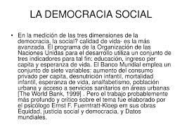 ppt democracia social formal y