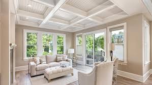 what is a coffered ceiling