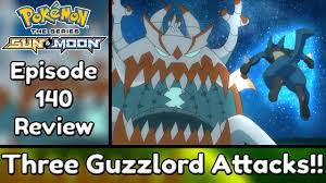 The Guzzlord Invasion!! | Pokemon Sun and Moon Episode 140 (Recap & Review)  - YouTube
