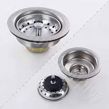 basket strainers for kitchen and bar sinks