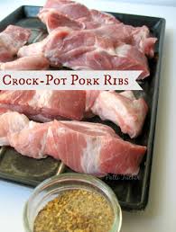 easy crock pot country style pork ribs