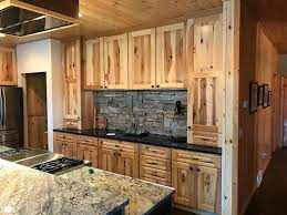 rustic hickory cabinetry
