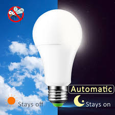 4pcs Bug Light Bulbs Dusk To Dawn Light Bulb 7w 12w A60 Outdoor Porch Light Security Smart Sensor Lighting 2000k Led Auto On Off Led Bulbs Tubes Aliexpress