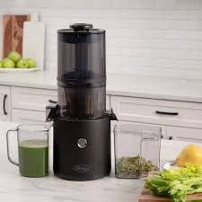 omega effortless batch juicer in black