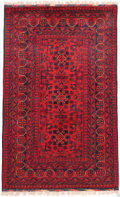 khal mohammad afghan rug geometric motifs