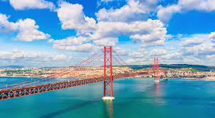The 25th april bridge, also known as 25 de abril bridge (ponte 25 de abril in portuguese) is the longest suspension bridge in europe. Ponte 25 De Abril Portugals Golden Gate Bridge
