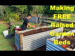 Making Free Raised Garden Beds