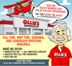 ollie s hiring event at all locations