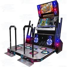 electrical dancing game machine color