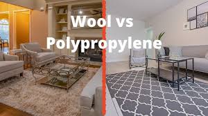 wool rugs vs polypropylene rugs