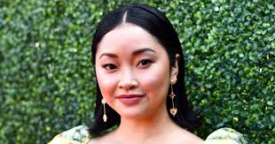 lana condor on her lashes and to all