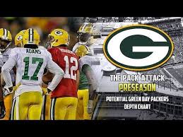 Green Bay Packers Preseason Packers Depth Chart Released
