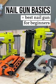 how to use a nail gun for beginners