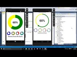 Xamarin Android How To Create Pie Chart With Different
