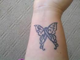 Many breast cancer survivors have transformed their challenging experiences into beautiful body art. Butterfly Tattoos With Breast Cancer Ribbon Images Arm Tattoo Sites