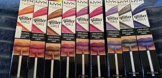 nyx glitter goals liquid lipstick