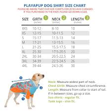 Playapup Dog Sun Shirt Eco Collection Upf 50 Night Xlarge
