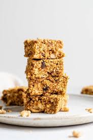 Pour into prepared baking dish and bake for 25 minutes. Baked Pumpkin Oatmeal Bars Running On Real Food