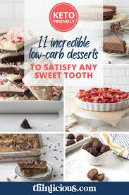11 incredible low carb desserts to
