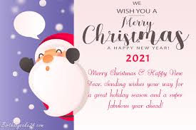 Last updated december 3, 2020. Christmas And New Year Wishes Card For 2021