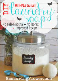 diy laundry soap fels naptha borax