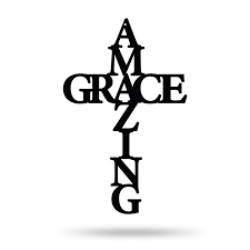 Stately, noble, and with plenty of electrifying. Amazing Grace Wall Art Cross Fab Religious Wall Art For Your Home Realsteel Center