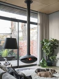 Suspended Fireplace