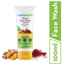 mamaearth ubtan natural face wash for