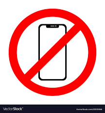 No Cell Phone Sign Smartphone Icon