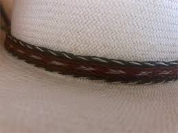 I would like to make cowboy hat bands which need a 54 inch braided piece. Hand Braided Horsehair Hatbands