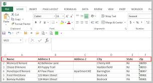 create labels in ms word from an excel