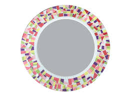 Colorful Wall Mirror Round Mirror