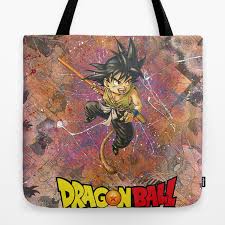 The first game, dragon ball z: Dragon Ball Kid Goku Manga Comic Anime Collage Superhero Comic Book Art Tote Bag By Comic2canvas Society6