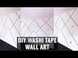 Diy Geometric Wall Washi Tape