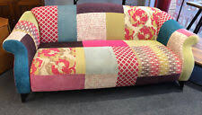 patchwork sofa ebay
