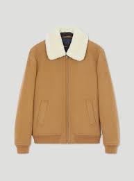 Find out more in our cookies & similar technologies policy. Wild Aviator Jacket Camel Wood Wool And Cashmere Sheepskin Collar Jacket For Men Balibaris