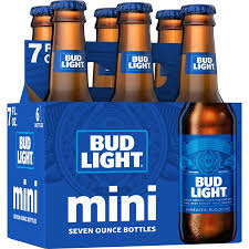 Budweiser Bud Light 7 Oz Bottle 24pk