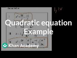 Ca Algebra I Quadratic Equation