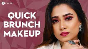 quick brunch makeup sugar cosmetics