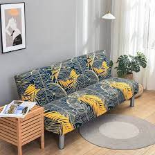 China Elastic Armless Sofa Covers