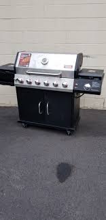outdoor gourmet 6 burner gas grill for