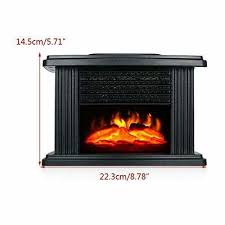 Black Fireplace Stove Mini Stove Heater